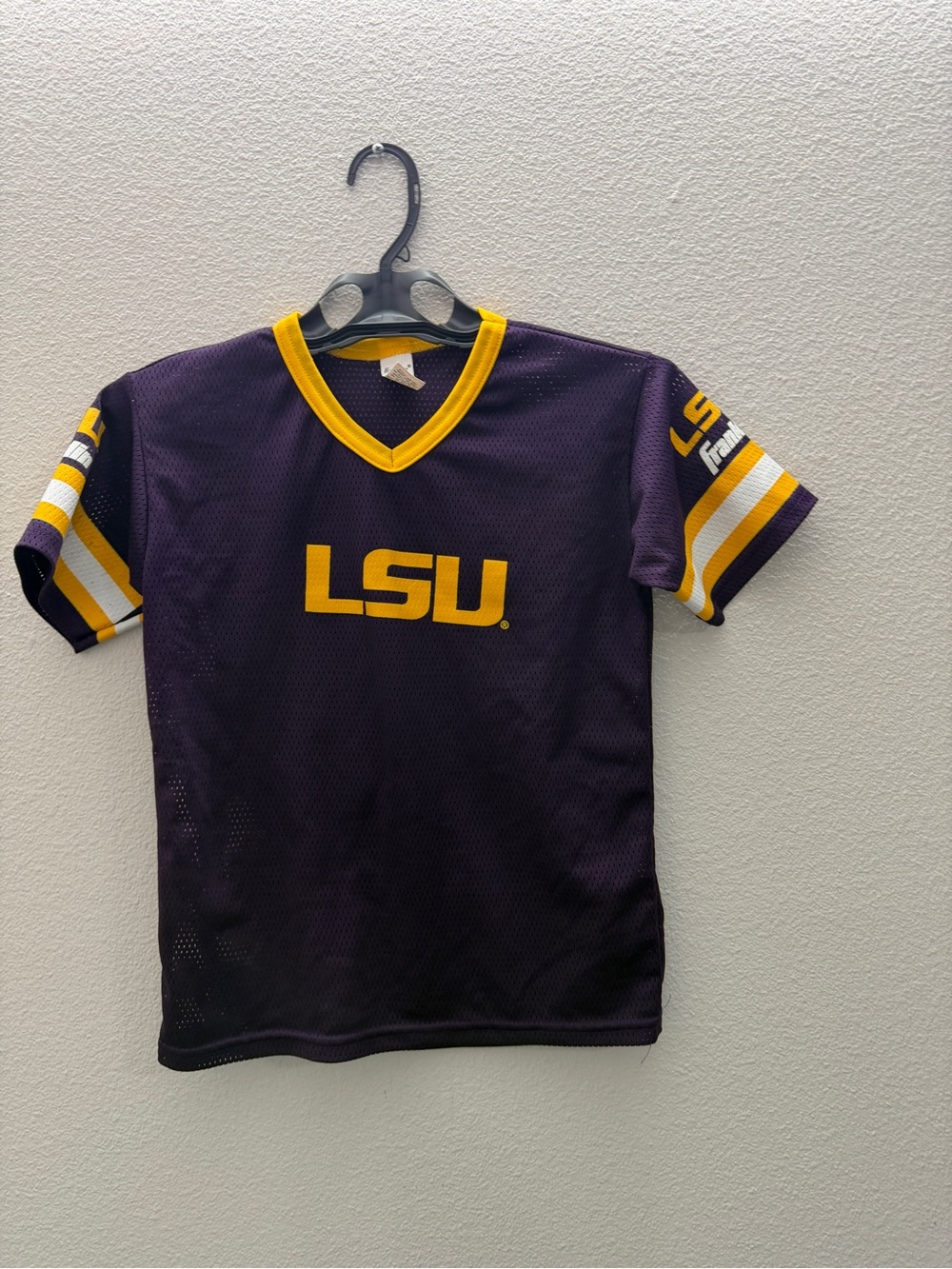 Youth Purple and Gold Team Jersey Shirt